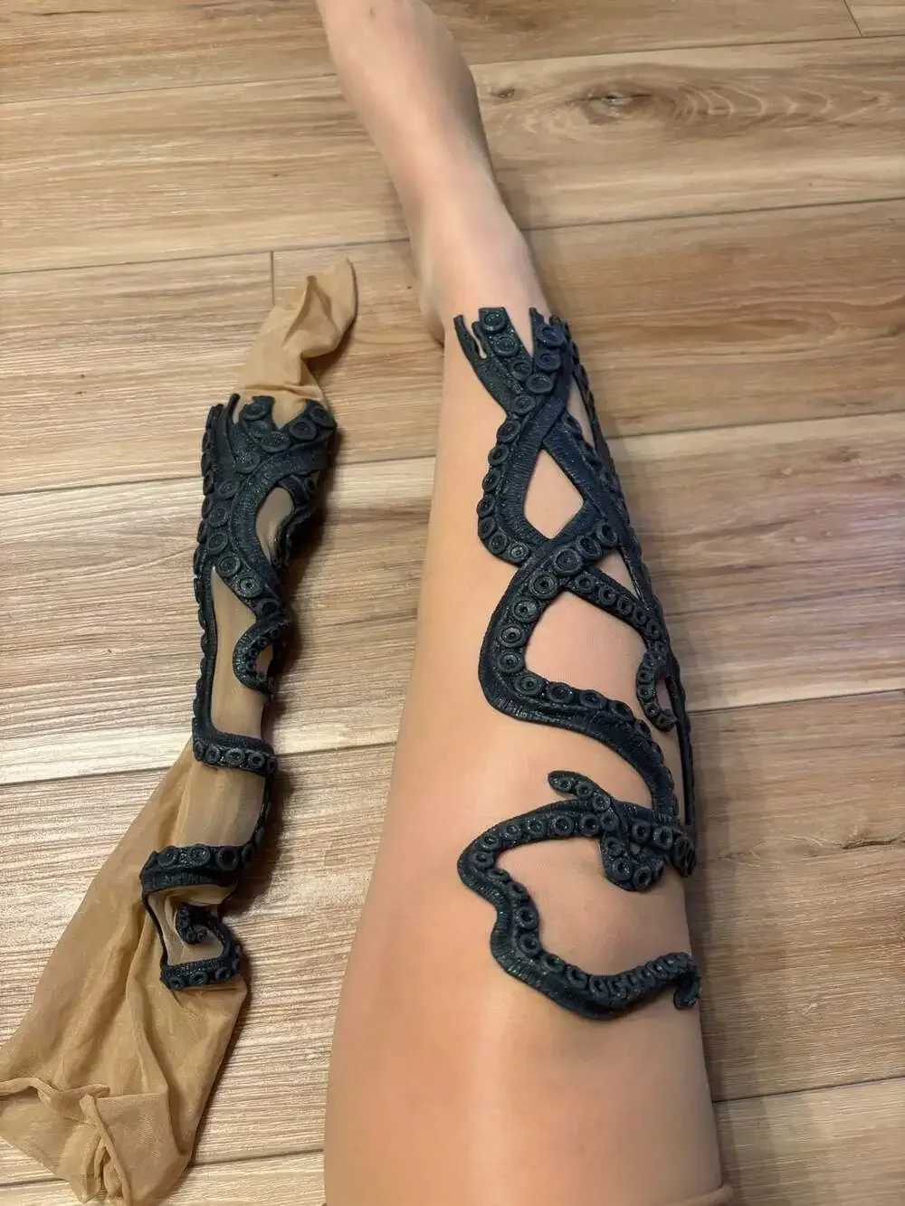 Silicone Octopus Pirate Tentacle Costume Leg or arm tights